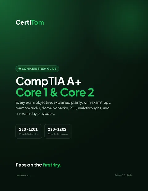 A+ Study Guide cover